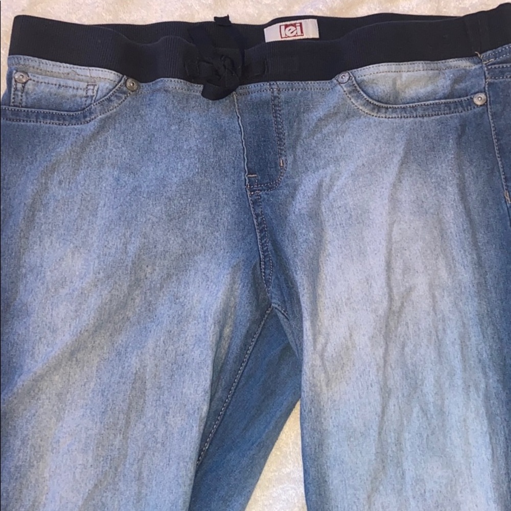 dark to light wash jegging
